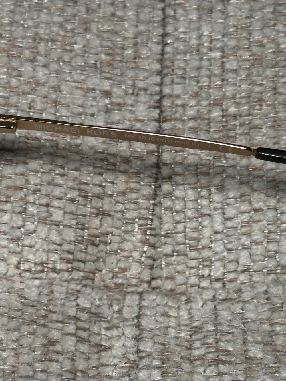 Michael Kors MK4030 Vivianna II Eyeglasses Navy Gold Frame Case 52-16-135